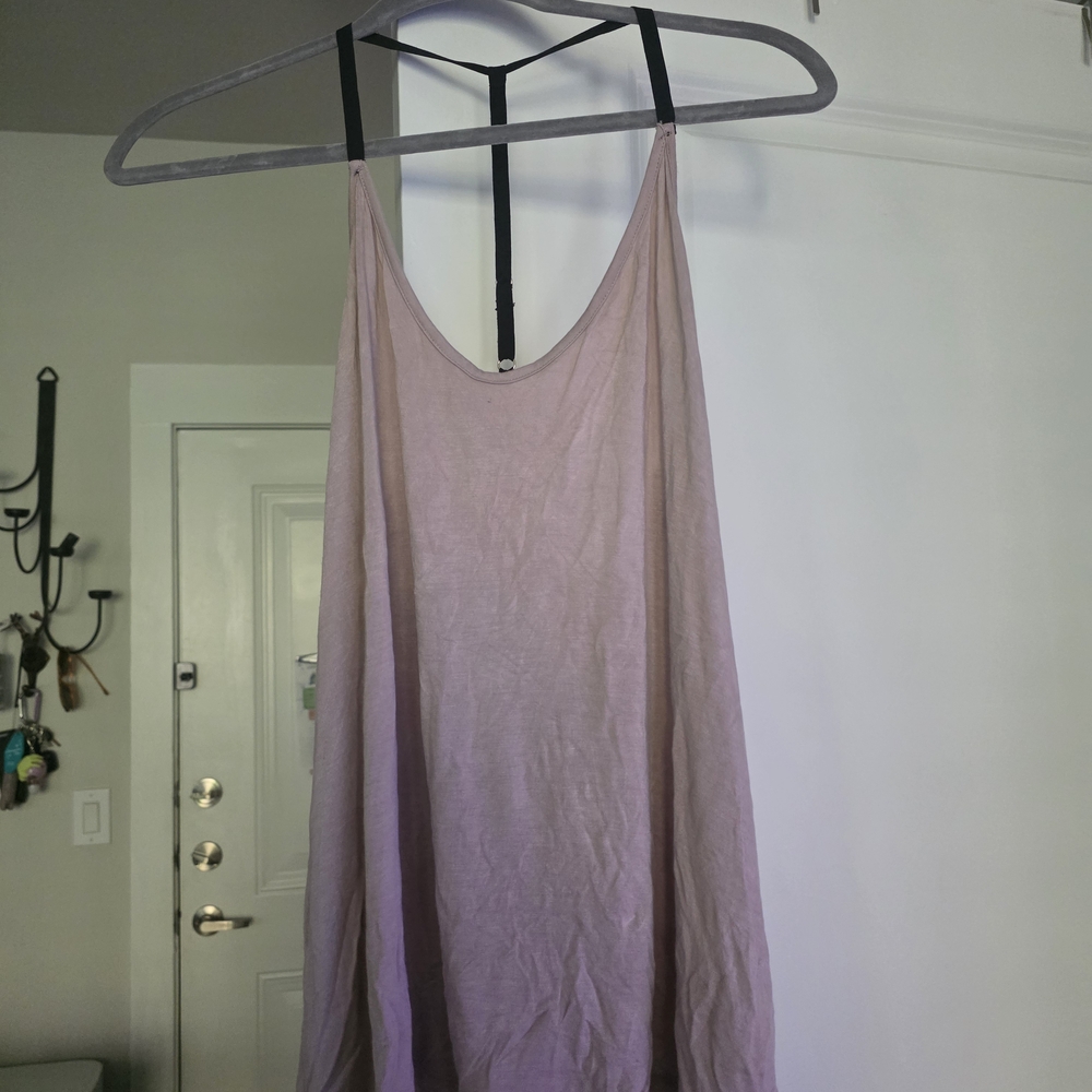 Women's Pink Sleeveless Top